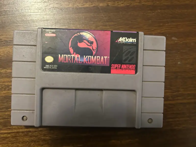 Mortal Kombat Super Nintendo SNES Original - 1