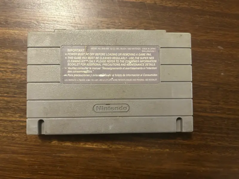 Mortal Kombat Super Nintendo SNES Original - 2