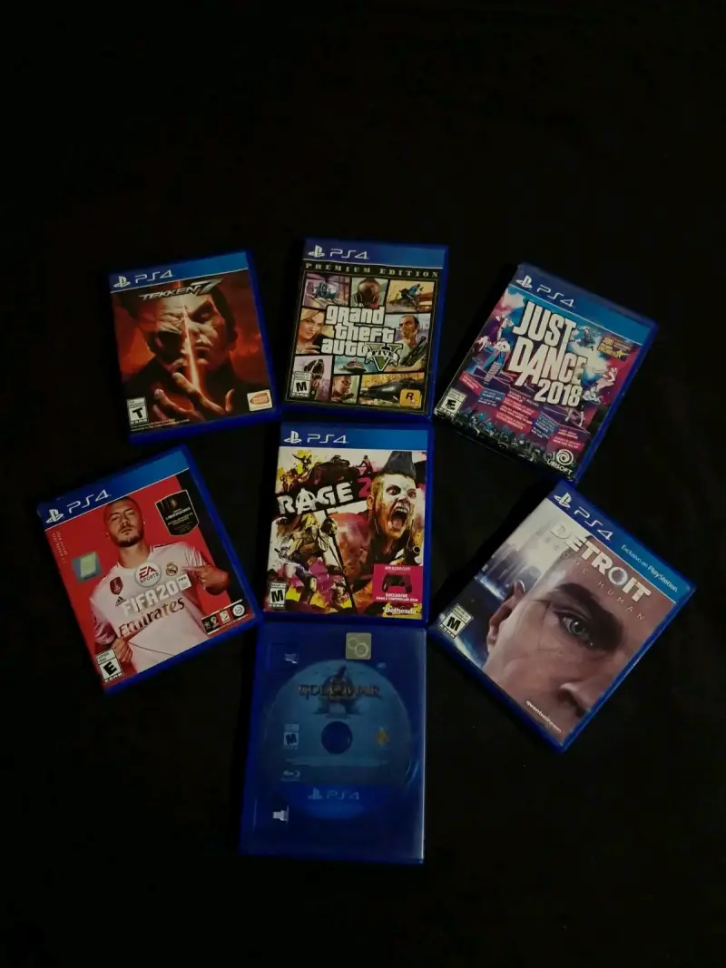 Lote de 7 juegos para PS4 variados