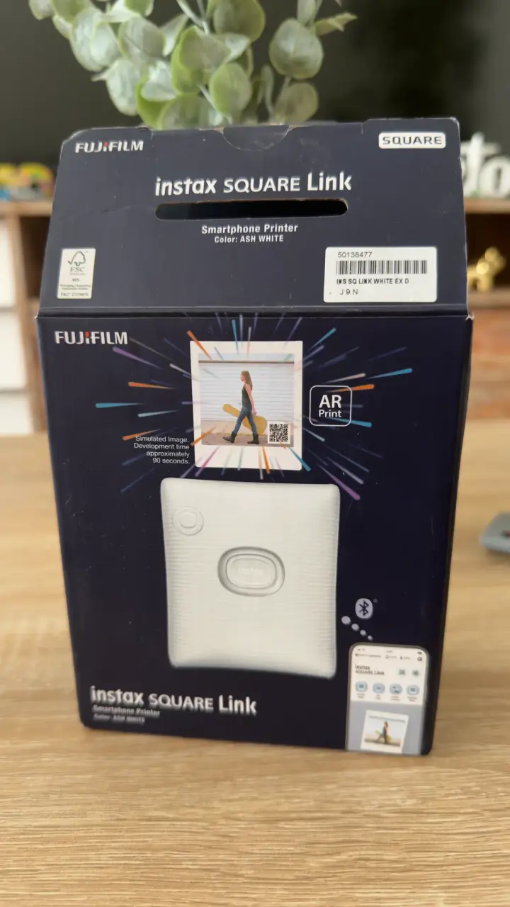 Impresora Fotográfica Fujifilm Instax Square Link Blanca - 1
