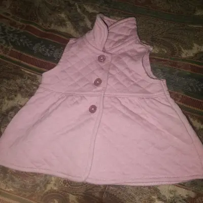 Chaleco rosado para bebé talla 3 a 6 meses - miniatura 2