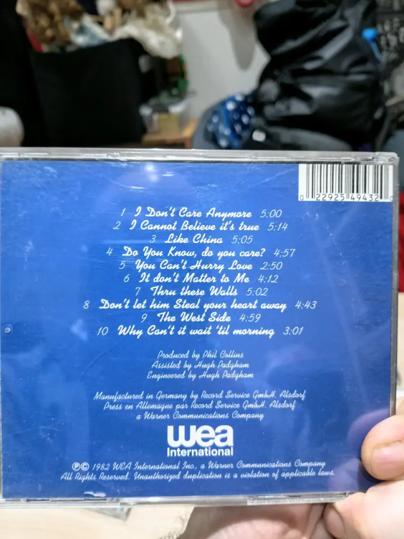 CD de música Phil Collins 'Hello, I Must Be Going!' - 2