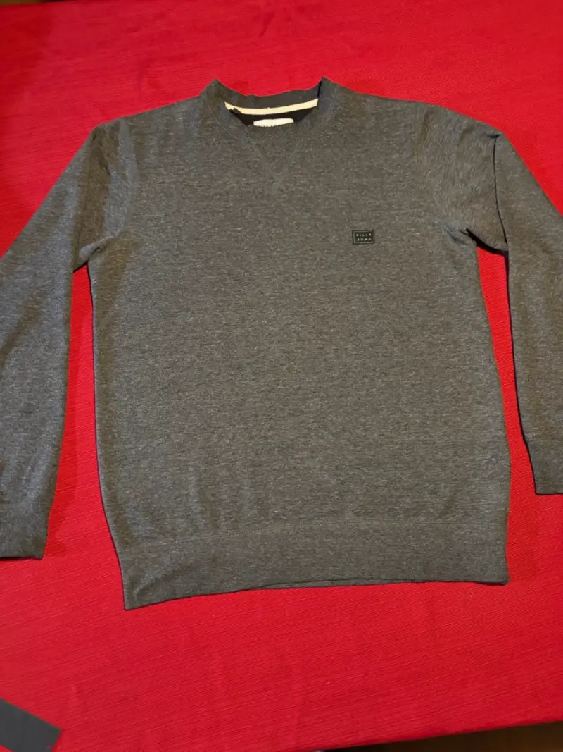 Polerón gris marengo M Billabong hombre - 2