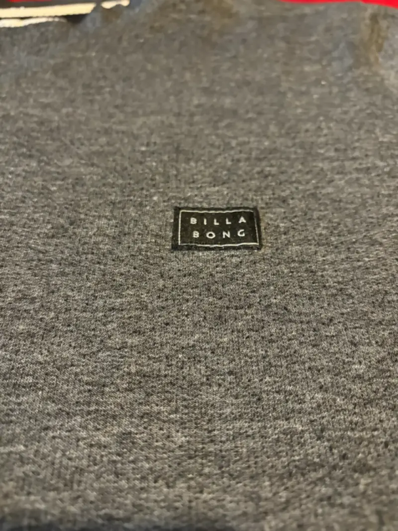 Polerón gris marengo M Billabong hombre - 3