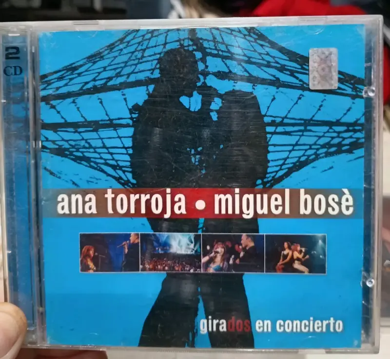 CD Ana Torroja y Miguel Bosé - Girados en Concierto - 1