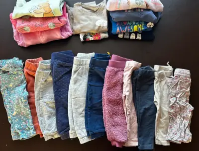 Lote de ropa infantil 12 meses niña - miniatura 1