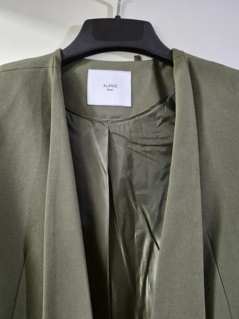 Blazer verde oliva Alaniz para mujer