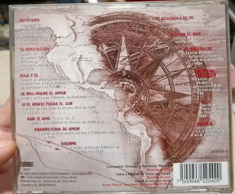 CD Ricardo Arjona - Si El Norte Fuera El Sur - 2
