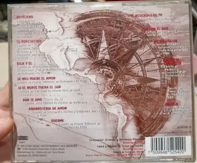 CD Ricardo Arjona - Si El Norte Fuera El Sur - miniatura 2