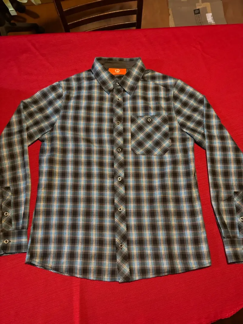Camisa cuadrillé Merrell hombre M - 1