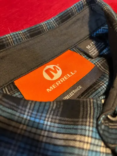 Camisa cuadrillé Merrell hombre M - miniatura 2