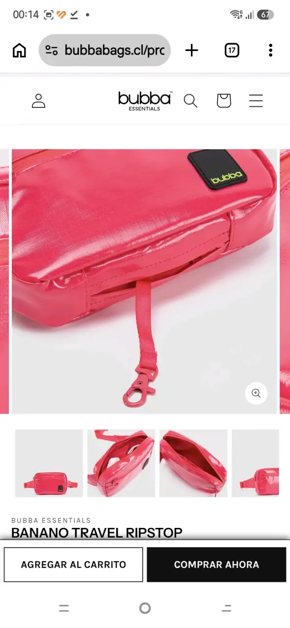 Banano Bubba Essentials Rosado Fucsia vibrante - 5