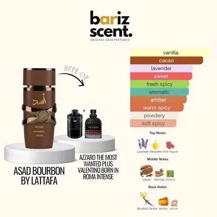 Perfume Lattafa Asad Bourbon 100ml ORIGINAL - 6