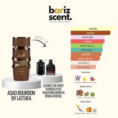 Perfume Lattafa Asad Bourbon 100ml ORIGINAL - miniatura 6