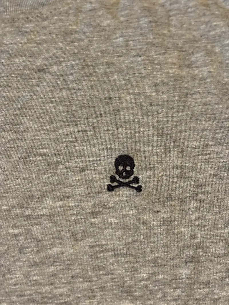 Polera gris Scalpers L - 3