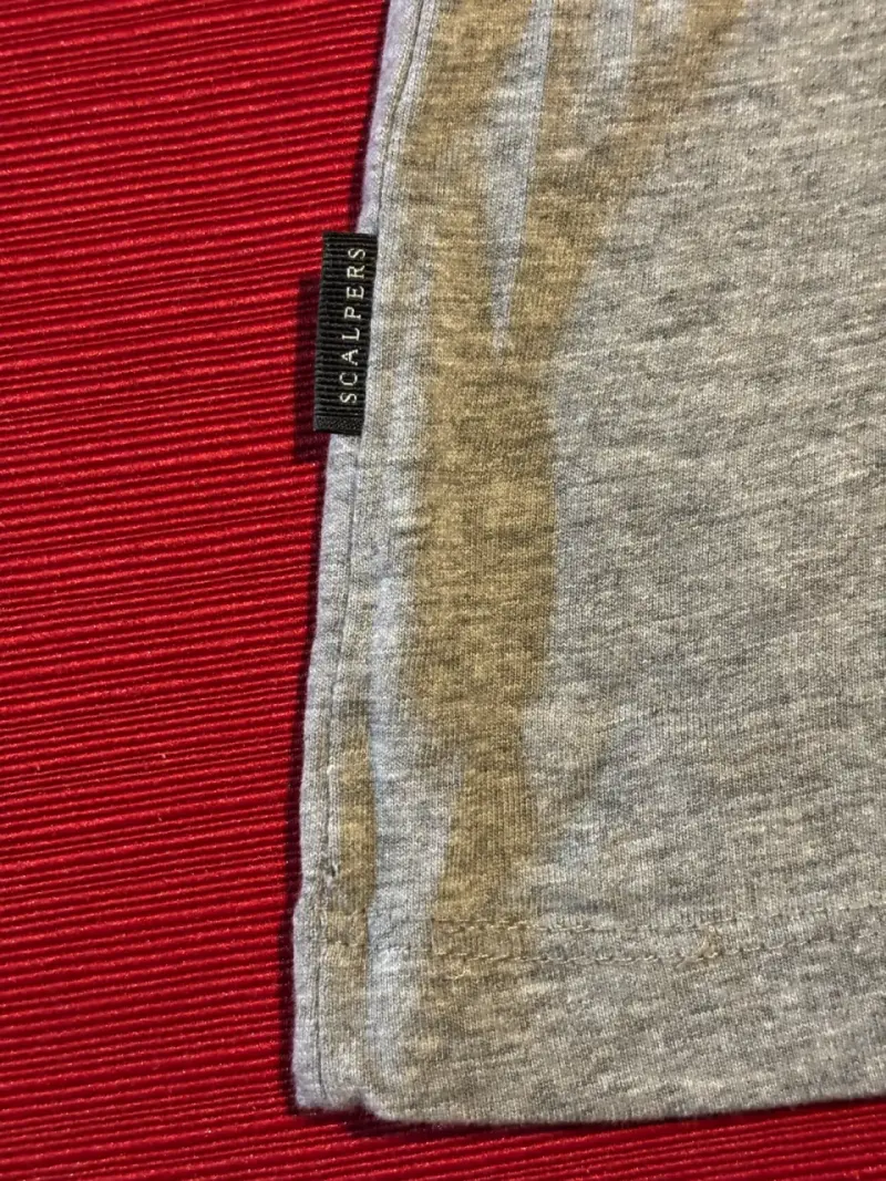 Polera gris Scalpers L - 4