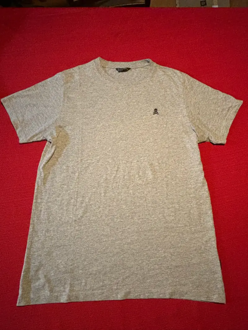 Polera gris Scalpers L - 6