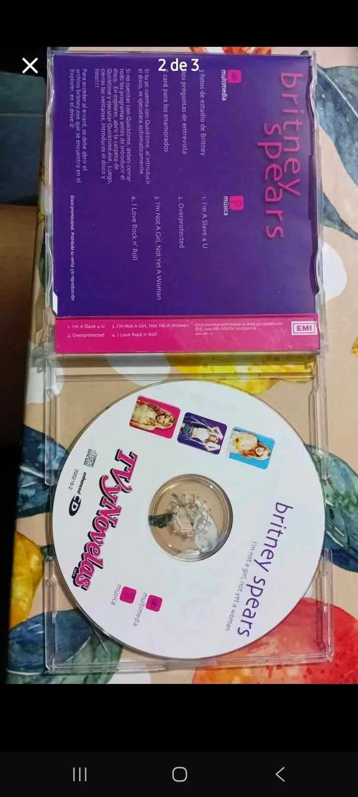 CD multimedia de Britney Spears TVyNovelas - 2