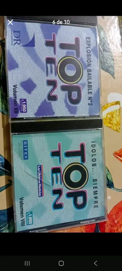 Colección de CDs Top Ten Música Variada - miniatura 4