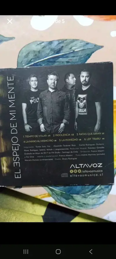 CD Altavoz El Espejo De Mi Mente - miniatura 2