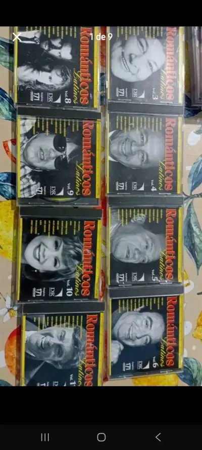 Colección de CDs Románticos Latinos Vol. 3-11 - miniatura 1