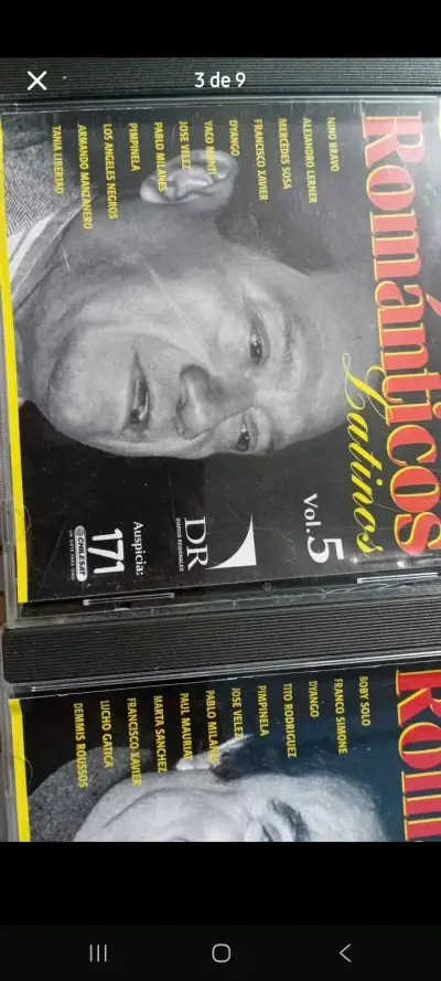 Colección de CDs Románticos Latinos Vol. 3-11 - miniatura 3