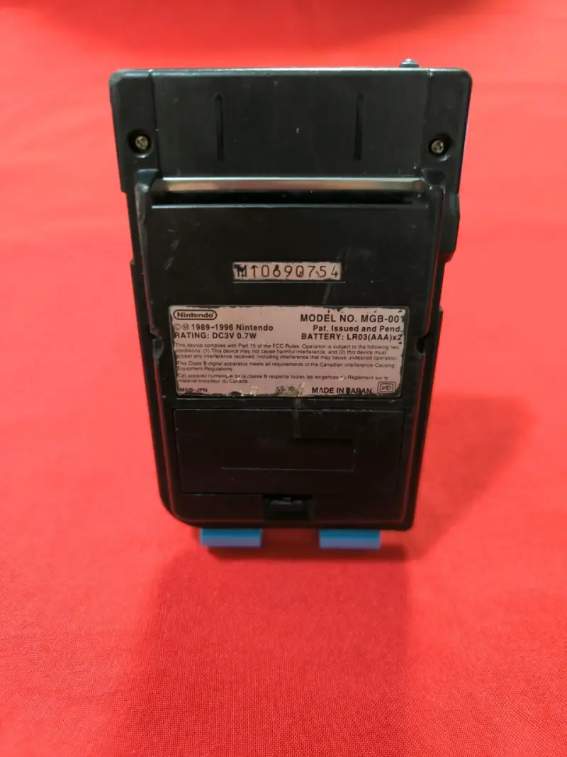 Nintendo Game Boy Pocket negra retroiluminada - 2