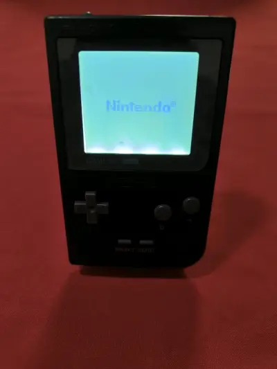 Nintendo Game Boy Pocket negra retroiluminada - miniatura 3