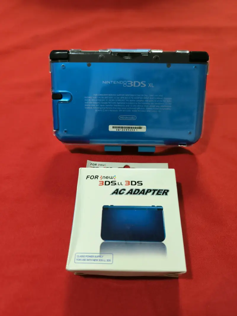 Nintendo 3DS XL Azul con Negro + 32GB + 14 Juegos - 2