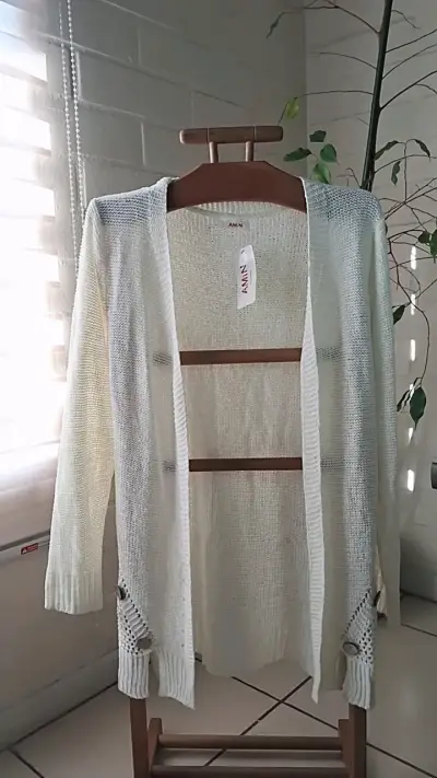 Cardigan abierto de mujer en varios colores - miniatura 1