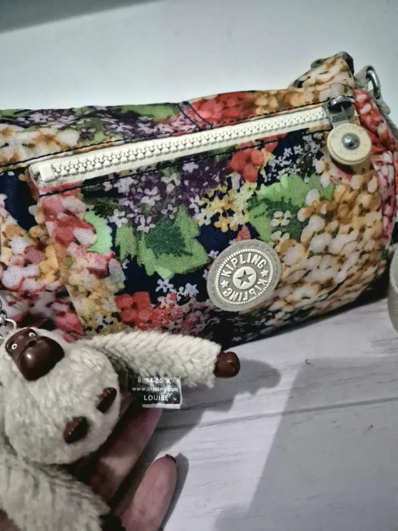 Bolso Crossbody Kipling estampado Garden Party - 2
