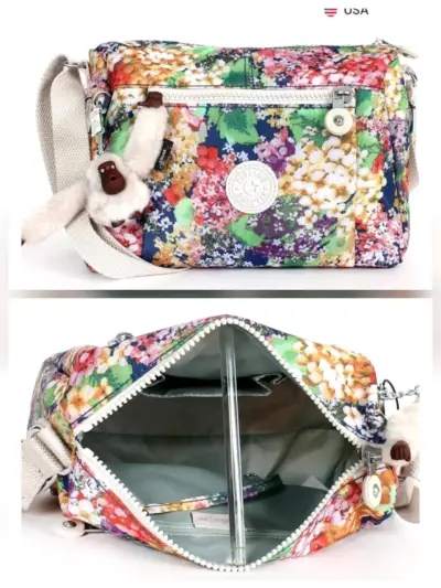 Bolso Crossbody Kipling estampado Garden Party - miniatura 5