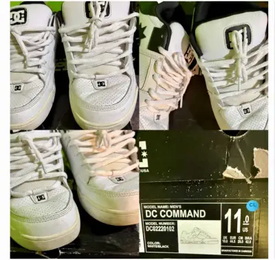 Zapatillas DC Command blancas para hombre - miniatura 1