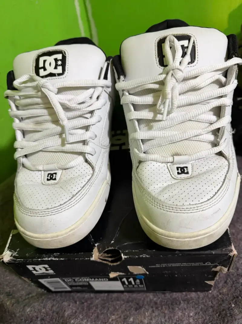 Zapatillas DC Command blancas para hombre - 2