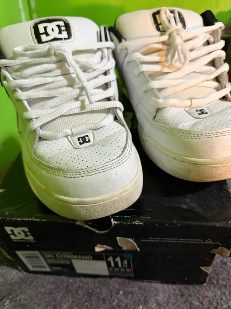 Zapatillas DC Command blancas para hombre - 3