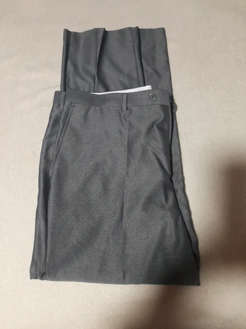 Conjunto de traje gris 3 piezas talla 56 - 2