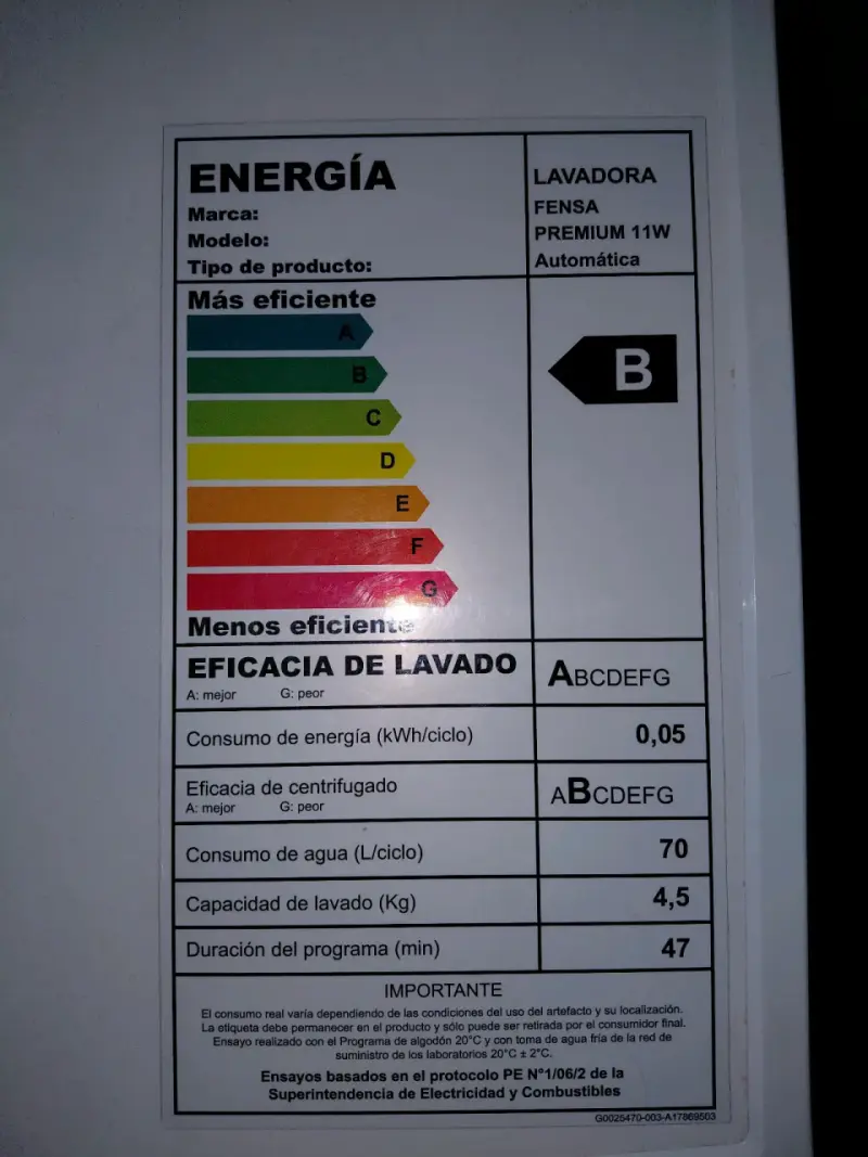 Lavadora Fensa Premium 11 kg automática - 2