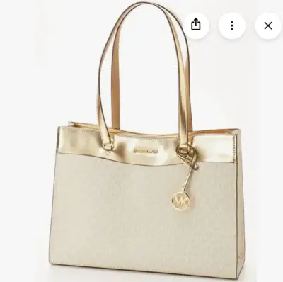 Tote Michael Kors Jet Set Travel Pale Gold LG - miniatura 5
