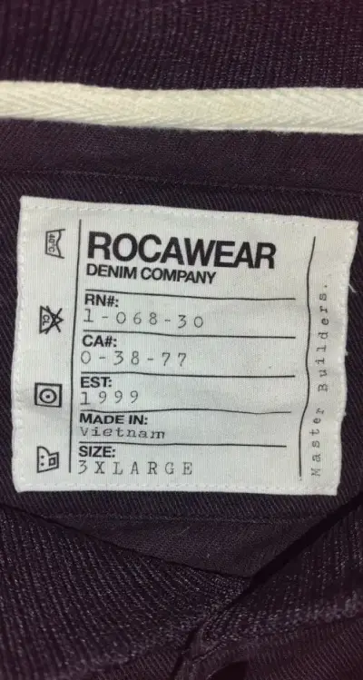 Chaqueta Varsity Negra Rocawear 1999 - miniatura 3