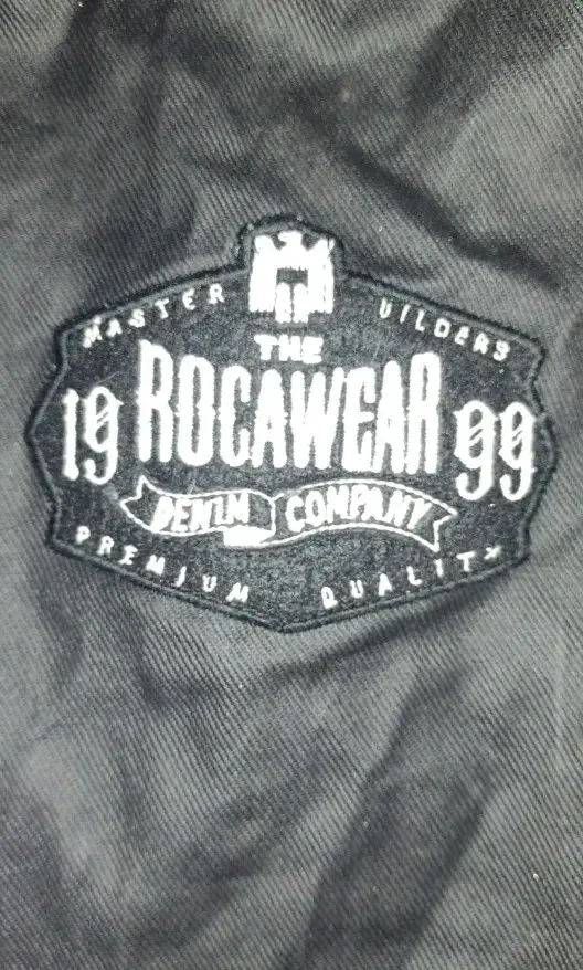 Chaqueta Varsity Negra Rocawear 1999 - 4