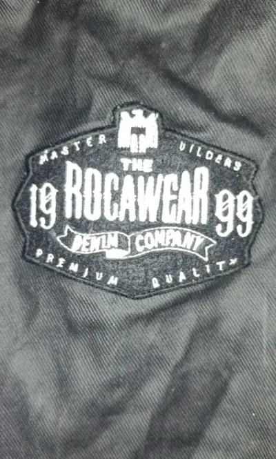 Chaqueta Varsity Negra Rocawear 1999 - miniatura 4