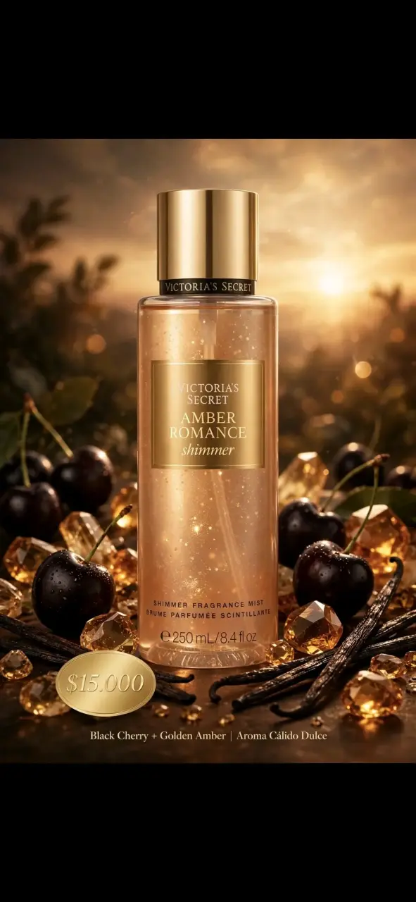 Body Mist Victoria's Secret Amber Romance Shimmer