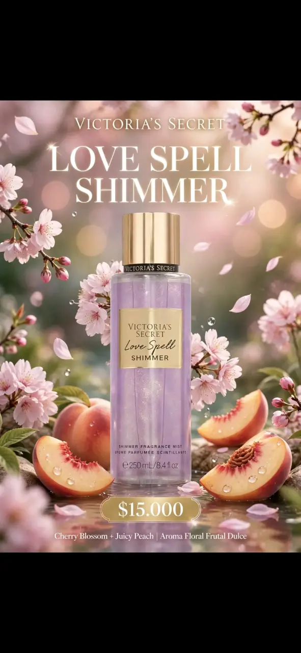 Body Mist Victoria's Secret Love Spell Shimmer 250ml