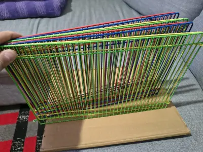Corral de metal multicolor para mascotas pequeñas - miniatura 3