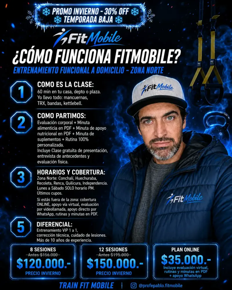 Entrenamiento funcional a domicilio FitMobile - 2