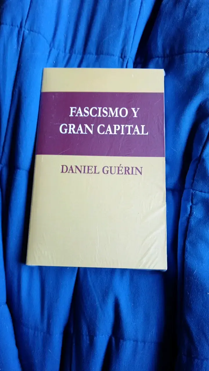 Libro Fascismo y Gran Capital de Daniel Guérin - 1