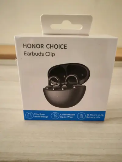 Auriculares Honor Choice Earbuds Clip Negros - miniatura 1