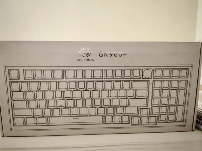 Teclado Mecánico Skyoong GK980+ con Switches Akko Matcha Green Pro - 1