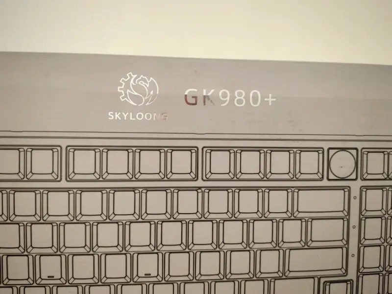 Teclado Mecánico Skyoong GK980+ con Switches Akko Matcha Green Pro - 6