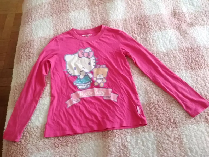 Polera manga larga Hello Kitty para niña - 3